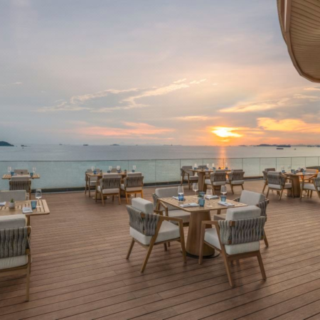 Westin Hotel on Nuriup Island, Indonesia